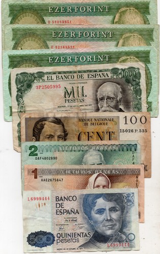 Europe lot notes - europe, 8