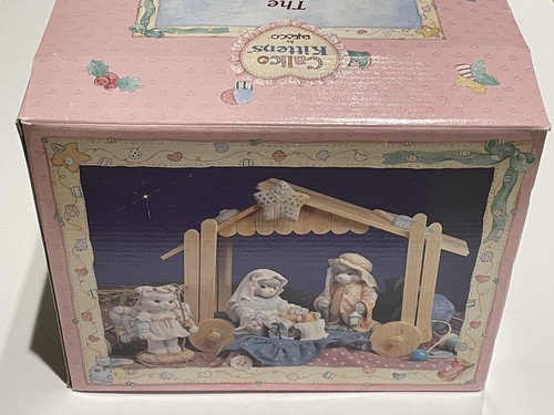 Vintage enesco calico kittens - vintage,