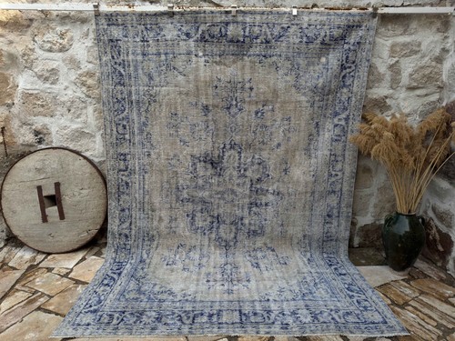 Hand knotted vintage - hand-knotted, large
