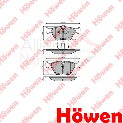 Fits bmw series 1988 - 5, 3
