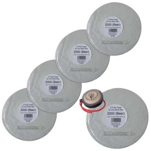 Filter pads 2000 beer pack - pads, 2x