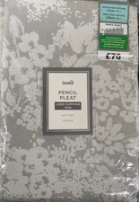 Dunelm Sofia Soft Grey Floral