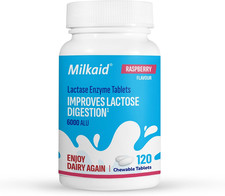 Milkaid Lactase Enzyme Tablets