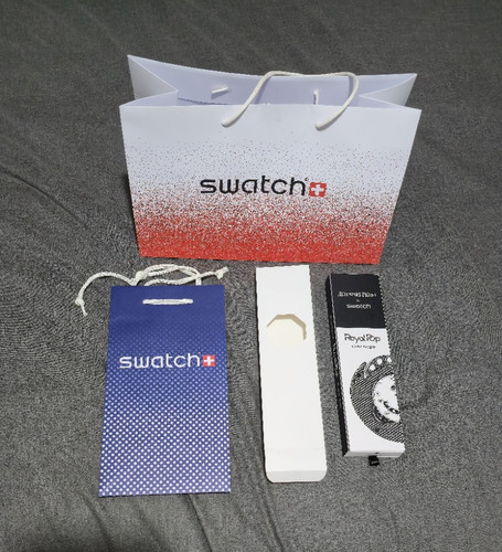 Swatch royal pop - royal, ocho