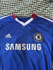 adidas Chelsea 2010/11 Men's Vintage Home Football Shirt XL