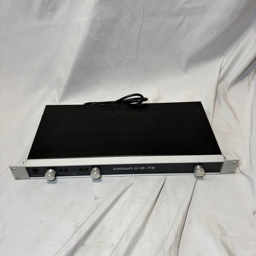 Crown power amplifier - crown, d-75