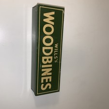 Wills Woodbine Domino Set In Green Metal Box - Bakelite Complete Family Fun