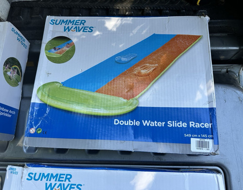 Summer waves double - waves, water