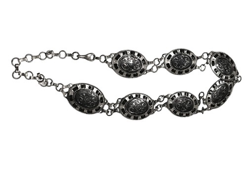 Ladies silver vintage - vintage, round