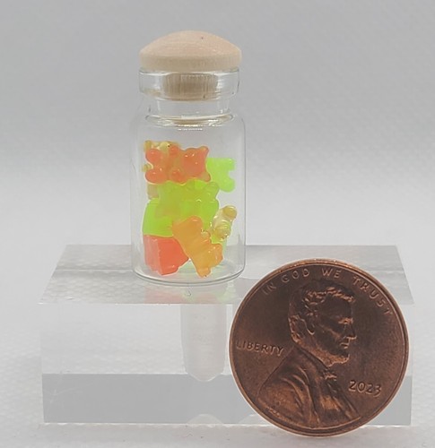 Miniature jar with - jar, top