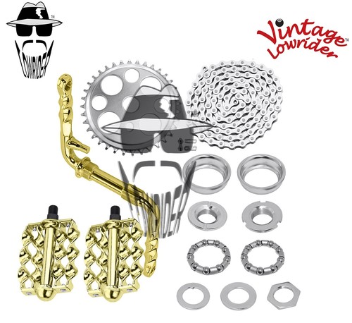 Vtg lowrider twisted crank - twisted,
