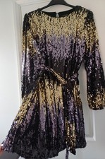 STUNNING LIPSY sz 16 PURPLE