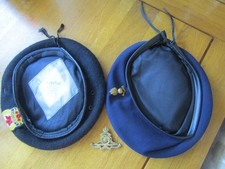 Vintage Canadian Legion  Auxiliary Beret & 2 Royal engineers badges and Blue cap