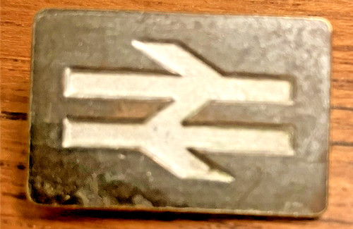 British railway cap - cap, badge