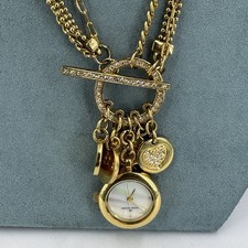 Anne Klein necklace watch