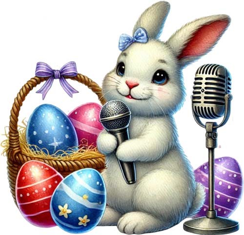 Easter hip hop bunny rabbit - hop,
