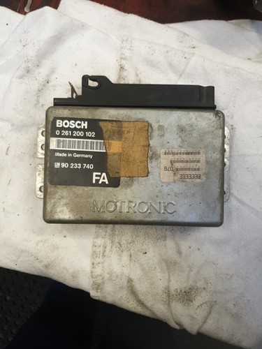 One vauxhall ecu - one,