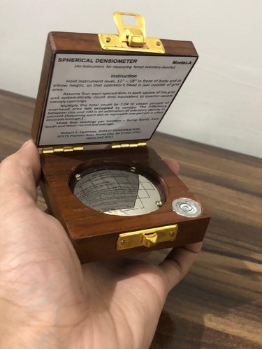 Spherical densiometer convex - spherical,