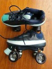 NIKE Beachcomber Derby Iridescent Glitter Roller Skates 4.5UK 38EU