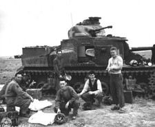 WW2 WWII Photo US Army M3 Lee