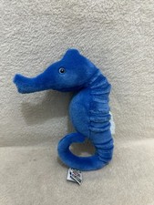 Nature planet for Plan International blue seahorse soft toy