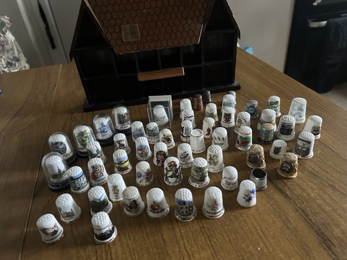 Thimble bone china - 50+,