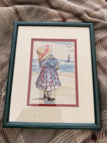 Framed cross stitch all - all, our