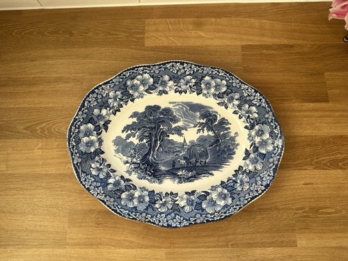 Enoch wedgwood woodland - wedgwood, blue