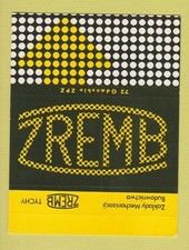 Matchbook Cover - Unitra WZT