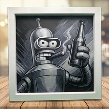 Bender - Futurama 3D Printed