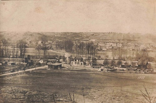 Old postcard photograph