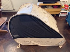Koo-di "Sun & Sleep" Pop-Up Travel Bubble Cot & with padded mattress (6-18mnths)