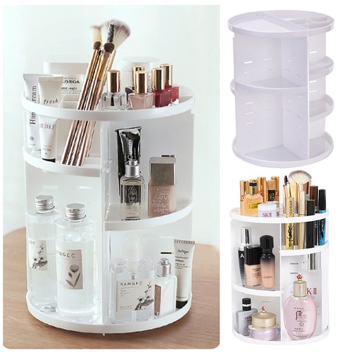 Rotating makeup organizer - rotating,