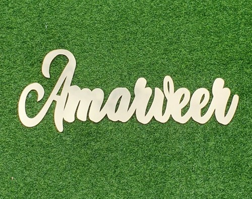 Personalised wooden acrylic - wooden, /