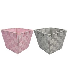 Woven Storage Baskets Fabric