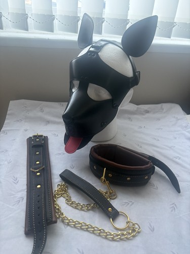 Black adjustable leather - black,