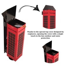 London red phone - red, booth