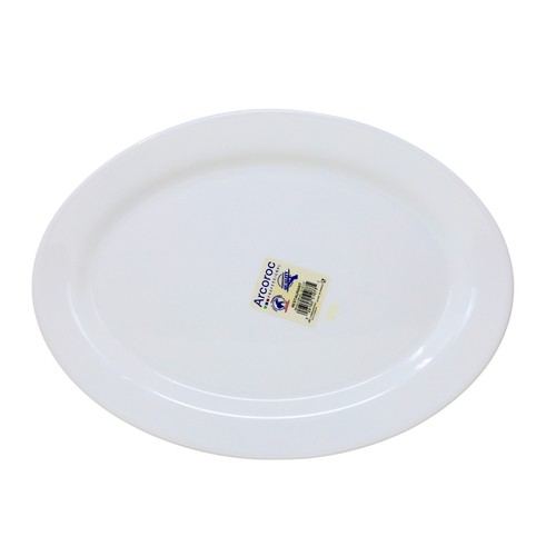 Oval plate platter opal - oval,