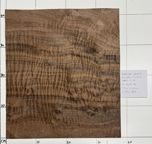 American walnut figured ripple - american,