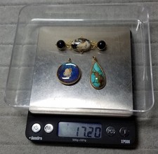 Antique SOLID 9K GOLD Scrap/Use/Resell Jewelry Lot ~ 17.2 GRAMS