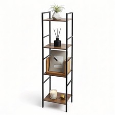 4 Tier Bookcase Shelving Unit