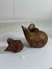 Japanese Cast Iron Mouse Duo