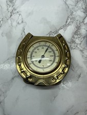 Vintage Brass Horseshoe Desk