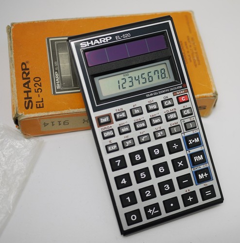 Vintage sharp 520 - vintage, el-520