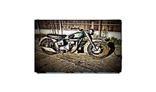 1951 sunbeam bike - sunbeam,
