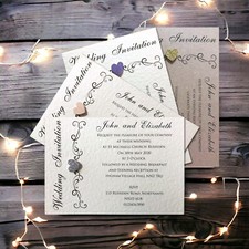 10 Wedding Invitations Evening