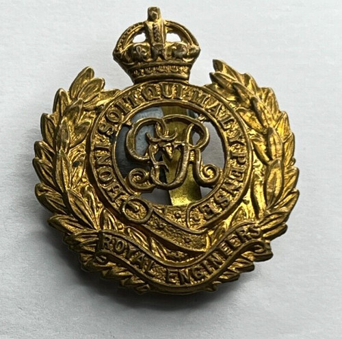 Wwi royal engineers - royal, badge