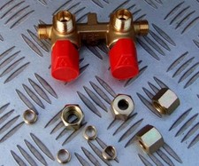 2 WAY GAS VALVE MANIFOLD SUIT