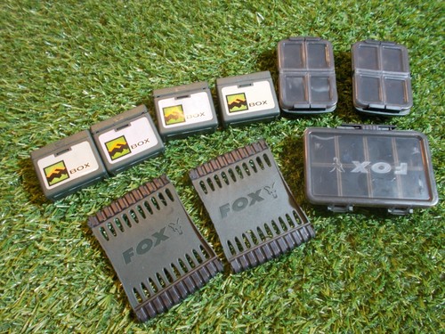 Fox fishing bits boxes and