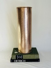 Vintage copper umbrella stand - vintage,